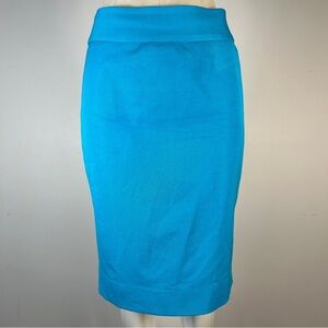 ❤️ Banana Republic Vibrant Blue Pencil Skirt 2